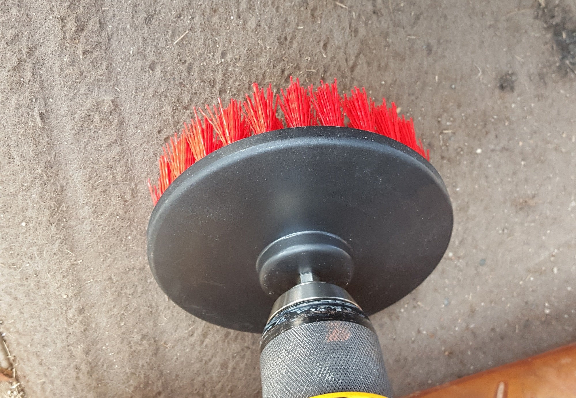 Upholstery Cleaning Drill Brushes