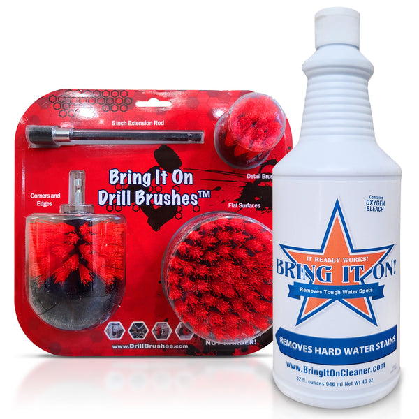  Bring It On Cleaner 4 Ounce x 3, Shower Door Cleaner