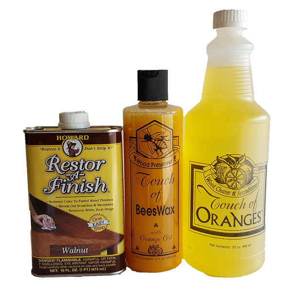 Complete Wood Restoration Kit Small Touch of Oranges