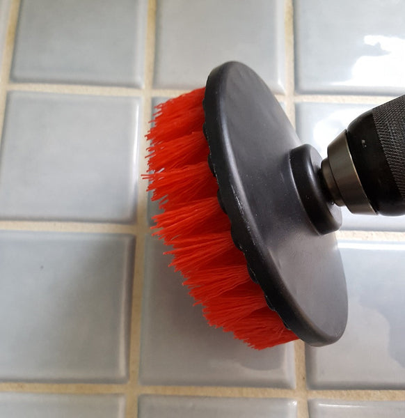 Flat Drill Brush | Tile Cleaning | Touch Of Oranges